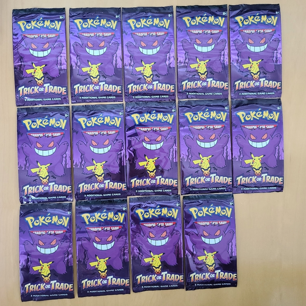 Pokémon Trick or Trade BOOster Packs X 14